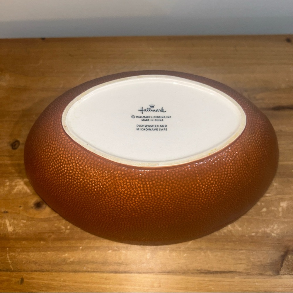 Hallmark Game Day Football Serving Bowl - Picture 5 of 8